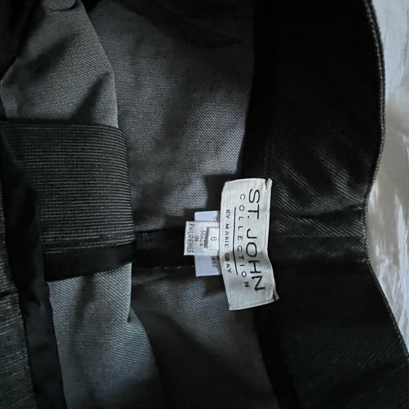 St. John by Marie gray suit pant size 6 - Picture 4 of 4